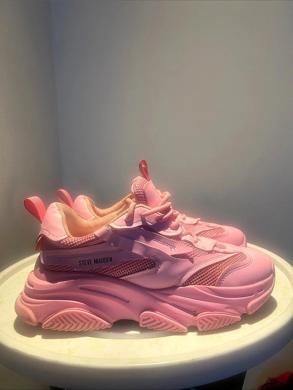 Steve Madden Cliff Sneaker Pink